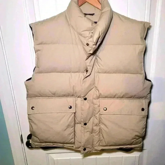 Vintage Woodlake puffer duck down vest size medium - Picture 1 of 5